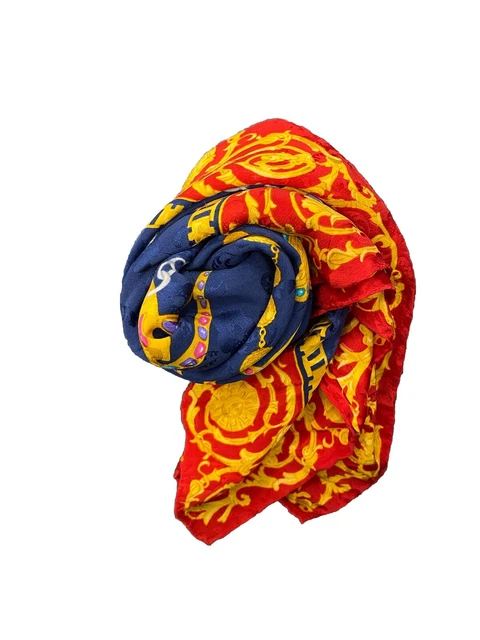 Foulard Carré En Soie Renato Balestra - Imprimé Animal Multicolore (occasion)