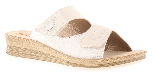 Pantofole Donna Stampa Animalier, Ciabatte Invernali in Morbido Tessuto, Leggere e Flessibili, Blu, 37