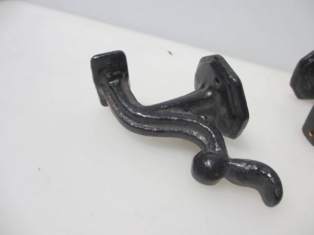 Iron Pole Bracket Rail Stairs Handrail Holder Bannister Antique STYLE - £7each