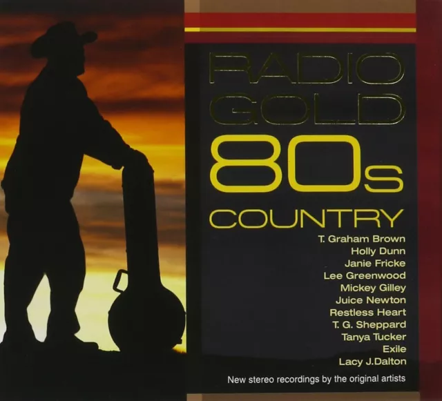 Radio Gold 80s Country - Various Artists- Aus Stock- RARE MUSIC CD