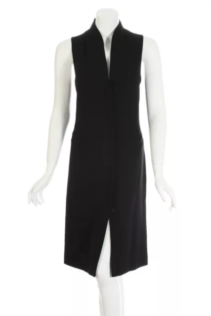 Armani Collezioni - Black Wool Dress - Size 10