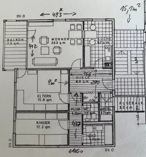 3-Zimmer-Wohnung mit Balkon in Böblingen kaufen 3