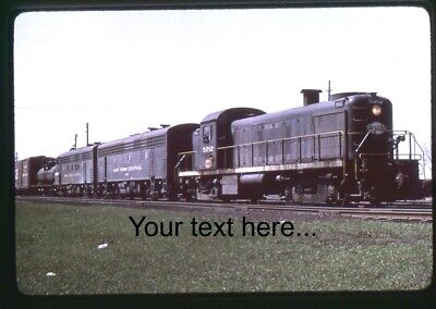 r969 Duplicate Slide New York Central 5212 at Kankakee, IL 1968