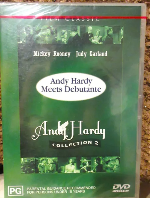 Andy Hardy Meets Debutante-Collection 2-New Sealed- R4 Dvd-See Details & Photos