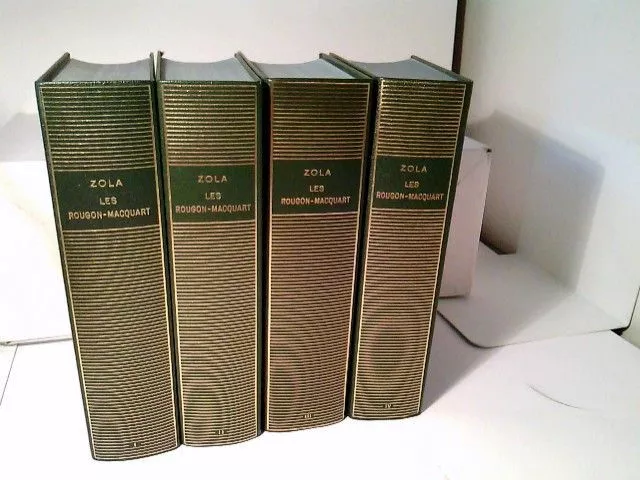 Konvolut: 4 Bände (von5) Les Rougon-Macquart - Histoire naturelle et sociale dun