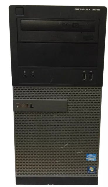 Dell Optiplex 3010 Desktop PC Intel I3-3240 3.4GHz 8GB RAM 500GB HDD Windows 10