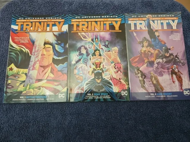 Trinity - DC Universe Rebirth Bände - 1 2 & 3 Bundle