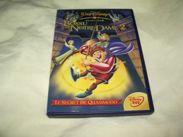 " Dvd Le Bossu De Notre Dame 2 Walt Disney Losange Jaune N 62