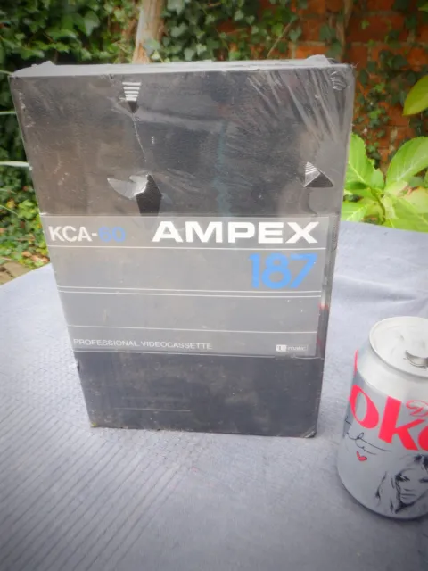 AMPEX 187 Series KCA-60 U Matic Professional Videocassette NOS