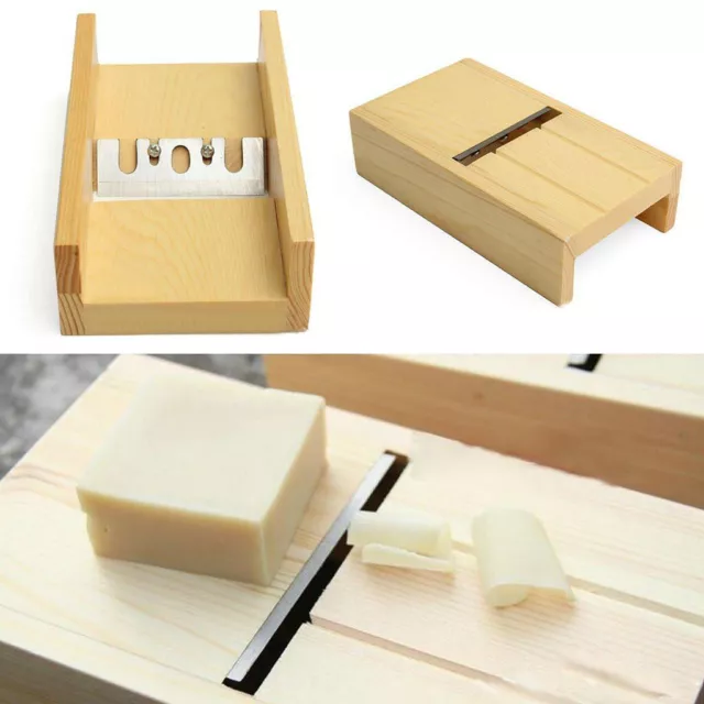 Wooden Beveler Planer Soap Candle Loaf Mold Cutter DIY Craft Cutting Tool