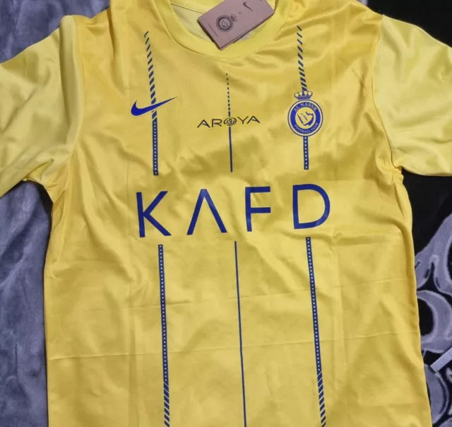 CRISTIANO RONALDO SIGNED Ronaldo Al Nassr 20232024 Jersey + Coa 200.