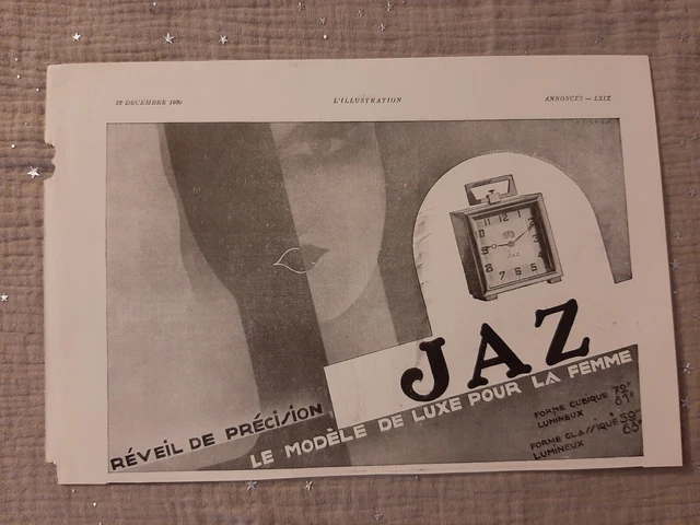 Antique Press Pub - 1930 Jaz - Old Paper Warning