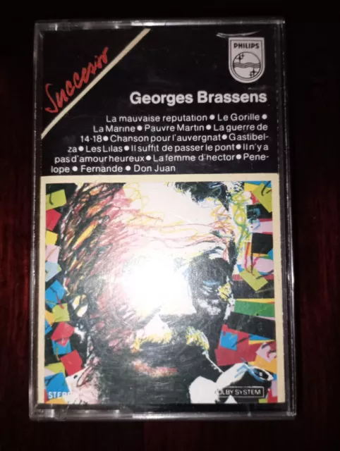 GEORGES BRASSENS "George Brassens" MC/PHILIPS cassette