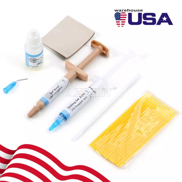 US Orthodontic Dental Adhesive Resin Syringe Paste Kit for Bracket Brace Bonding