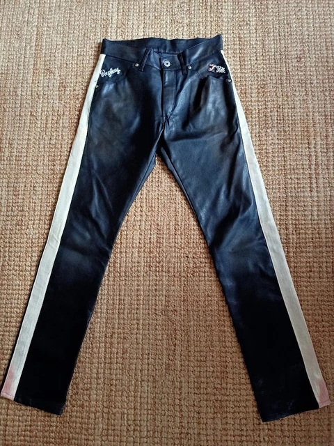 pantaloni in pelle uomo