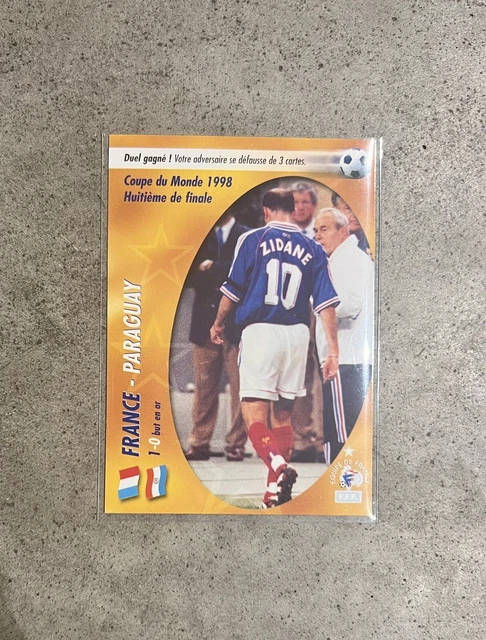 CARTE FOOT PANINI - EQUIPE DE FRANCE FOOTBALL - 1998 A 2002
