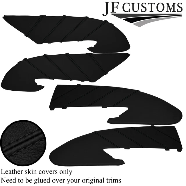 FASTFENDER BV Porte-Bordure Noir - Support Pare-Battage Robuste Lot De 2