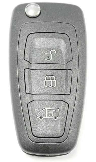 RFC 3 button flip key case for Ford Transit Connect MK8 remote fob 2015 - 2020
