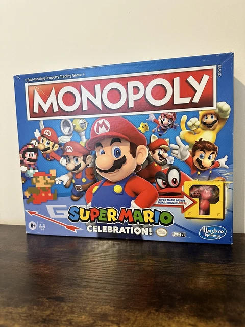 HASBRO MONOPOLY SUPER Mario Celebration Edition Board Game Complete VGC ...
