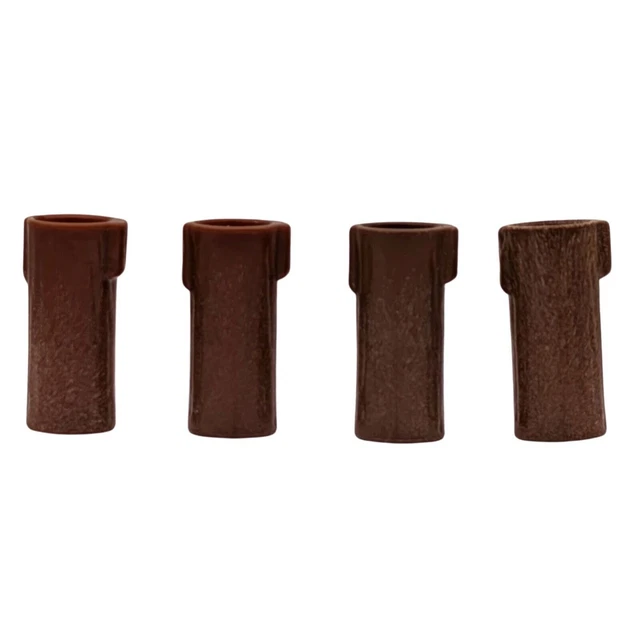 10 Figurines Jungle En Bois Baker Ross - Animaux Sauvages à Peindre