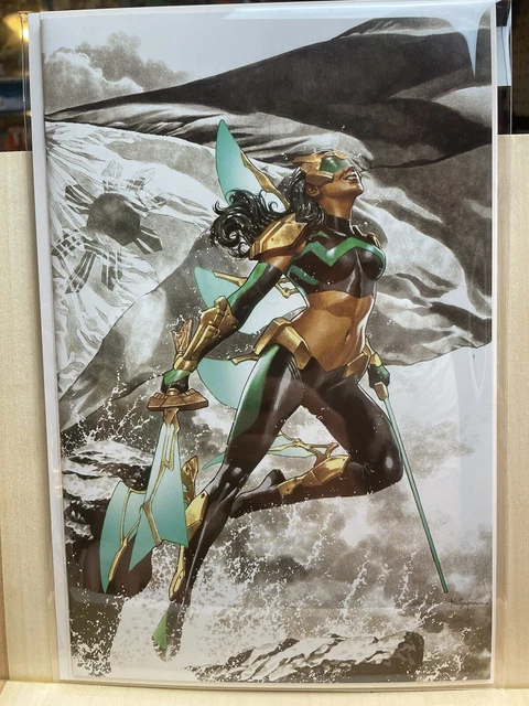 War of the Realms New Agents of Atlas #1 Mico Suayan Color Splash Wave 1st App