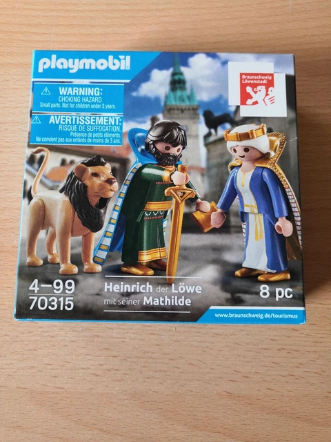 PLAYMOBIL Sonderfigur  Set  70315  Heinrich der Löwe mit seiner Mathilde
