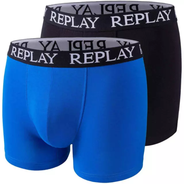 Replay 2er Pack Basic Boxer Shorts Men's I101005-V001