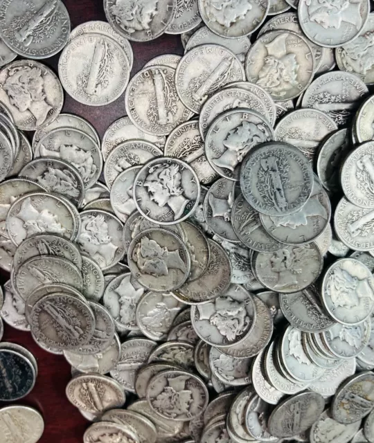 (2) 1929-S Mercury dimes HIGH GRADE . Lot of TWO