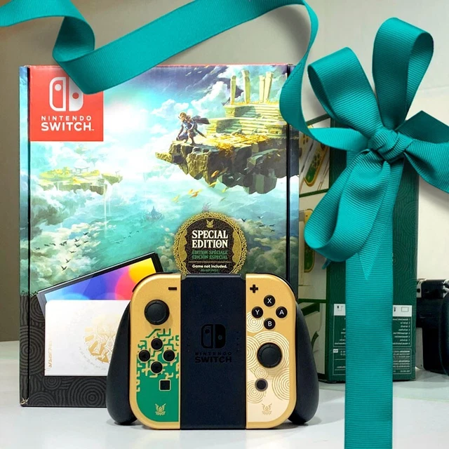 NINTENDO SWITCH OLED Zelda Tears of the Kingdom Edition JoyCon