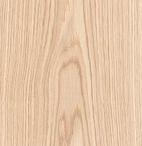 Edge Supply Red Oak Wood Veneer Sheet Flat Cut 24” x 96” Peel and Stick “A” V...