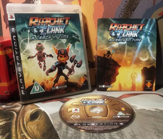 Ratchet & Clank A Crack in Time PS3 PAL Region Free Sony Playstation CIB