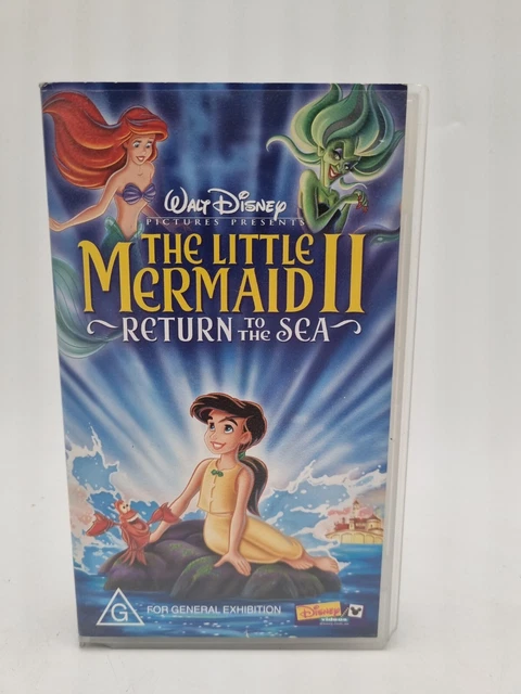 WALT DISNEY THE Little Mermaid 2 Return to the Sea - VHS Tape $6.95 ...