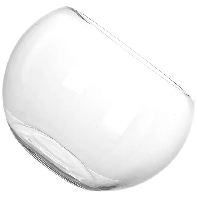 Glass Fish Tank Fish Keeper Bowl Desk Planter Flowers Small Fish Tank Office