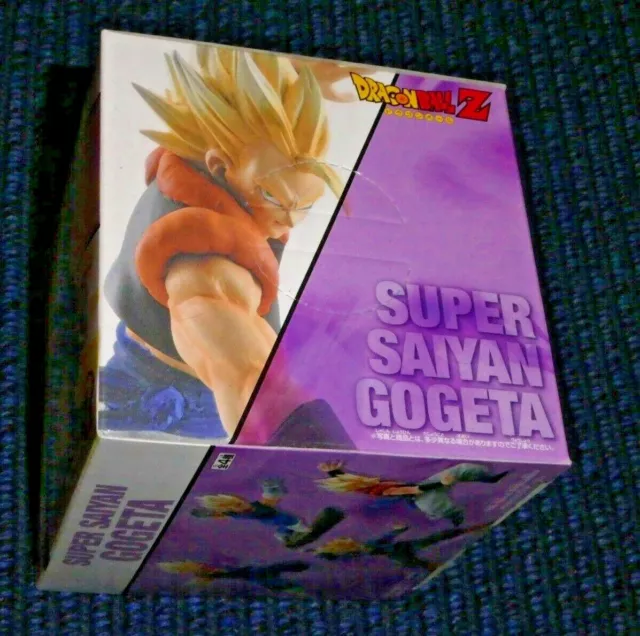 Dragon Ball Z Banpresto Prefabricated Rare Figure/Figurine Saiyan Gogeta Sealed