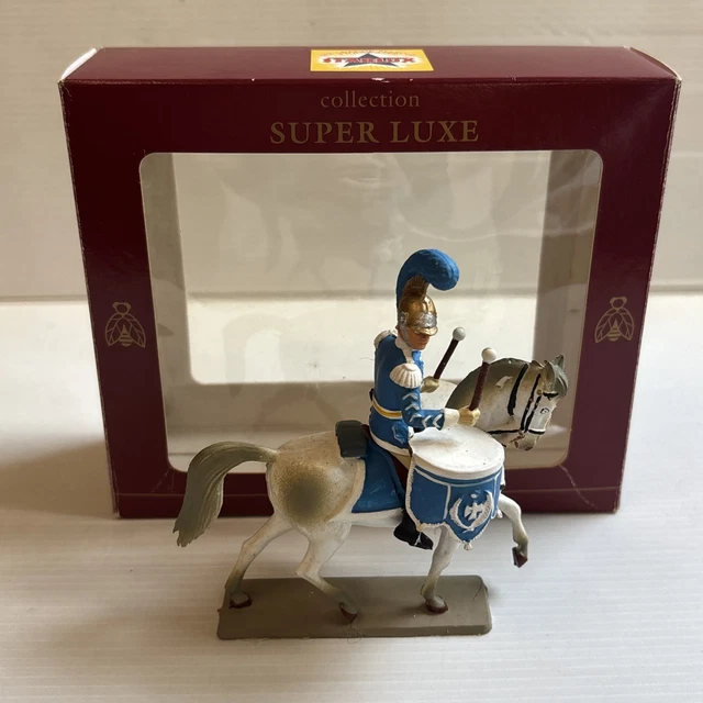 Soldat Starlux Cavalerie 1er Empire - Échelle 1:32 (60mm), Plastique Peint, France