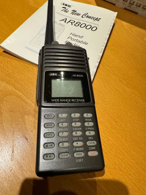 AOR AR8000 Wide Range Receiver Radio Scanner