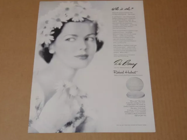 1949 Du Barry Make Up Richard Hudnut vintage art print ad