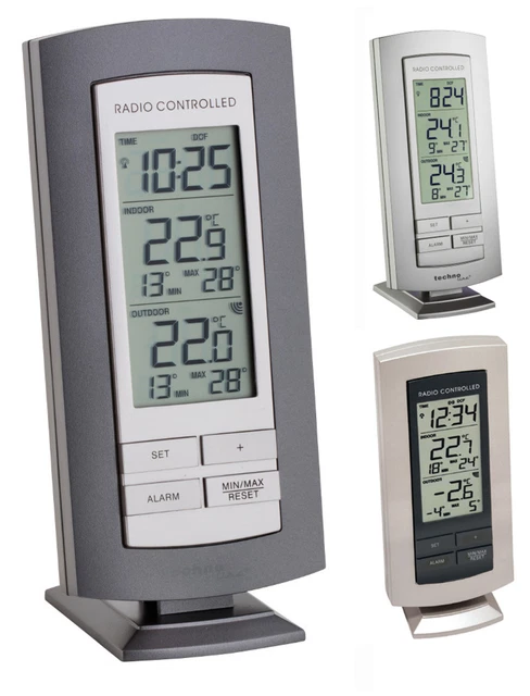 Technoline ws 9140-it weerstation met radiogestuurde Technoline ws 9140-it weerstation met radiogestuurde