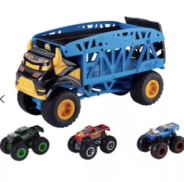  Hot Wheels Monster Truck Oversize 2023 MEGA WREX, FYJ83 : Toys  & Games