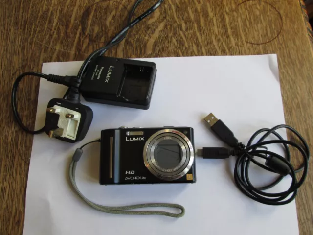 Panasonic Lumix DMC-TZ10 Digital Camera Black