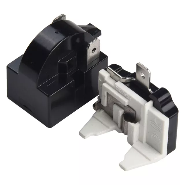 Easy to Use 2 Pin Starter Relay for Refrigerator Compressor Replacement