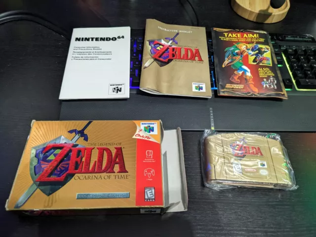 The Legend Of Zelda Ocarina Of Time Collectors Edition - Nintendo 64