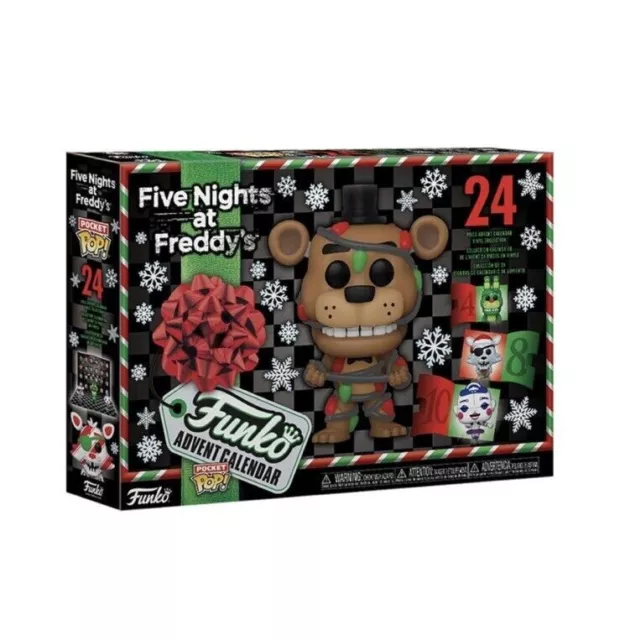 FIVE NIGHTS AT Freddys Funko Pop! Advent Calendar 2023 24 Pocket Pop