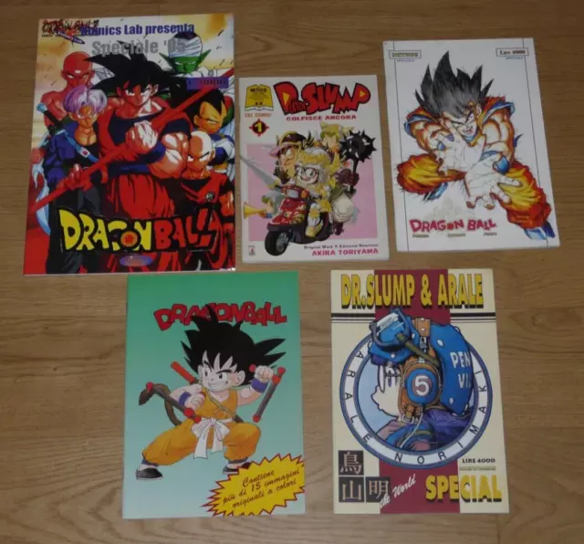 Akira Toriyama Lotto Volumi Speciali Dragon Ball Dr Slump Arale Dragonball