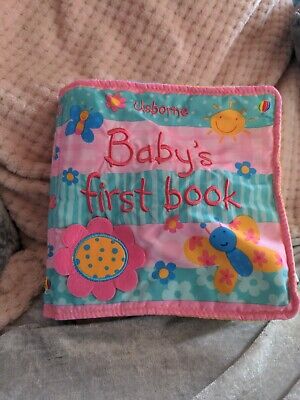 Paño del Bebé primer libro, USBORNE books