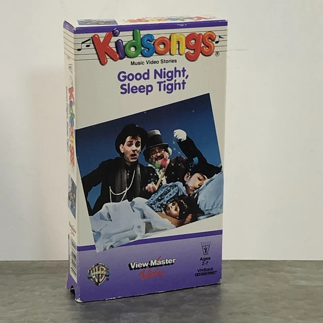 KIDSONGS VHS GOOD Night Sleep Tight Music Video Stories OOP RARE £14.96 ...