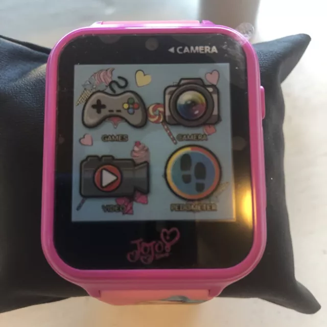 New Accutime JoJo Siwa Interactive Kids Smart Watch Pink Nickelodeon