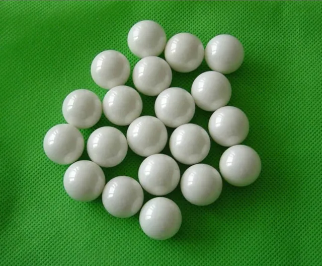 100/500/1000x 4.5mm ZrO2 Zirconia Oxide Ball Ceramic Balls For Polishing Purpose