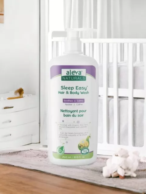 BABIES & TODDLERS SLEEP EASY NATURALS HAIR & BODY WASH ALEVA  240 ml