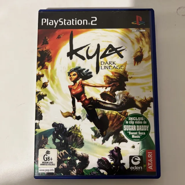 KYA DARK LINEAGE PS2 Game PlayStation 2 - Manual & Mint Disc - Free Post - VGC